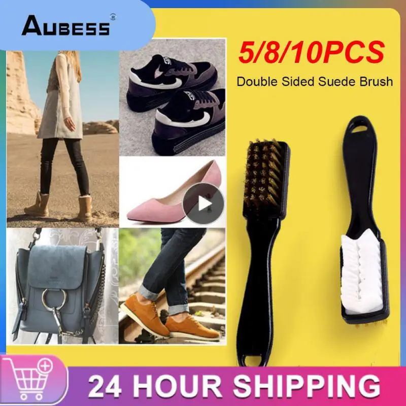 

5/8/10PCS 1 Pc 2-sided Cleaning Brush Fit For Suede Nubuck Shoes For Suede Nubuck Shoes Eraser Set Fit Durable