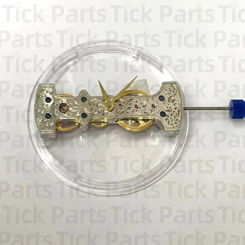 Часы оснащен отечественным механическим механизмом с ручным заводом в Шанхае