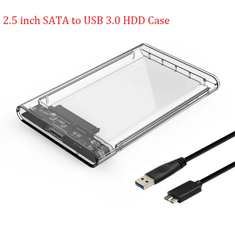 

Внешний чехол для жесткого диска 2,5 дюйма для ноутбука USB 3,0 на SATA SSD HDD