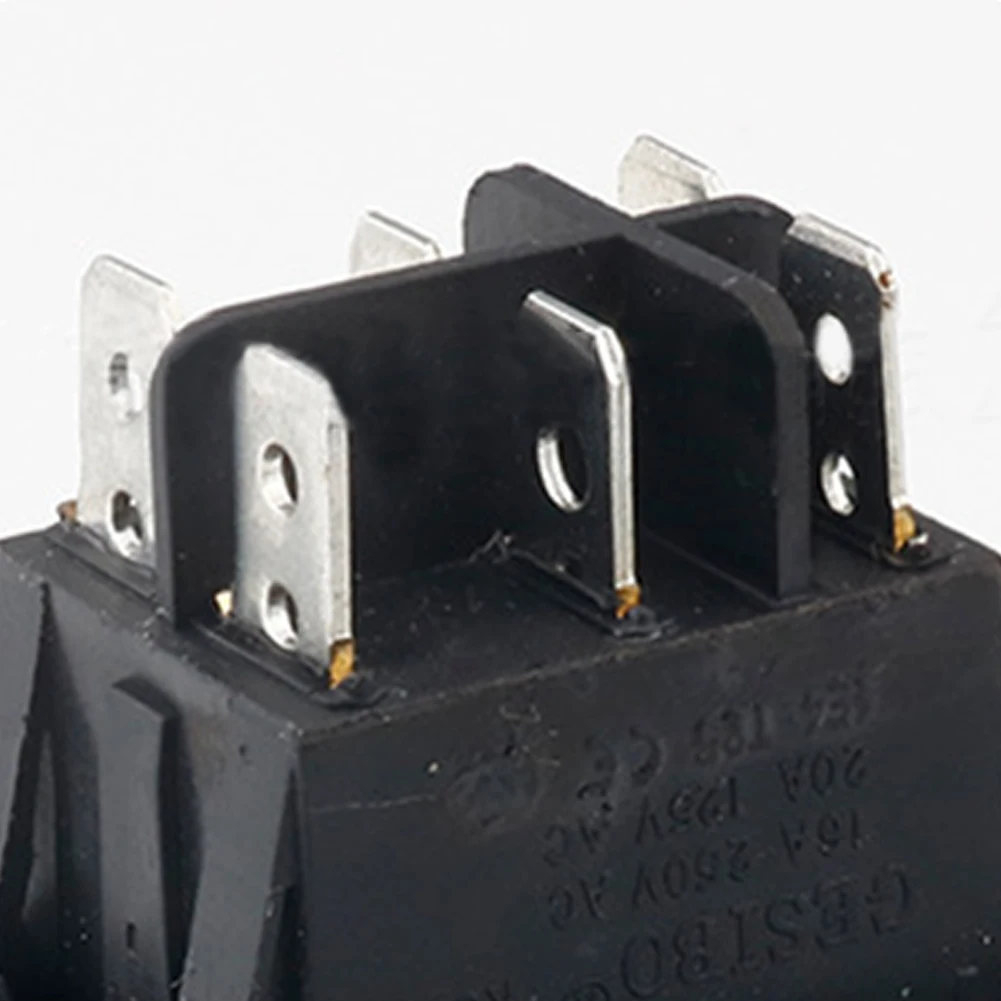 

2pcs Rocker Switch Decorator/Rocker KCD4 Rocker Switch PA66 ABS 4/6 Pins