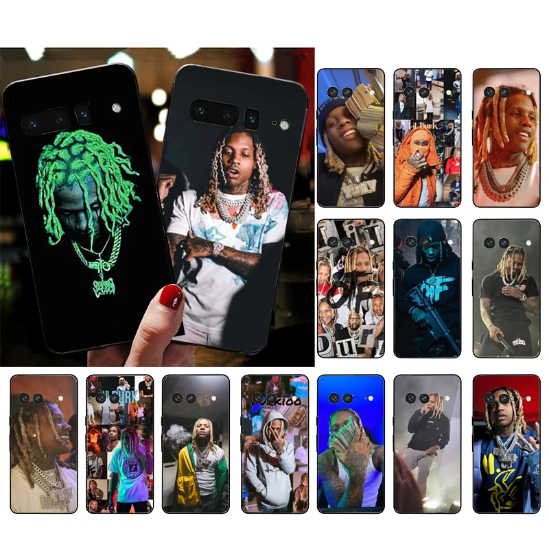 

lil durk Phone Case for Google Pixel 7 Pro 7 6A 6 Pro 5A 4A 3A Pixel 4 XL Pixel 5 6 4 3 XL 3A XL 2 XL Funda