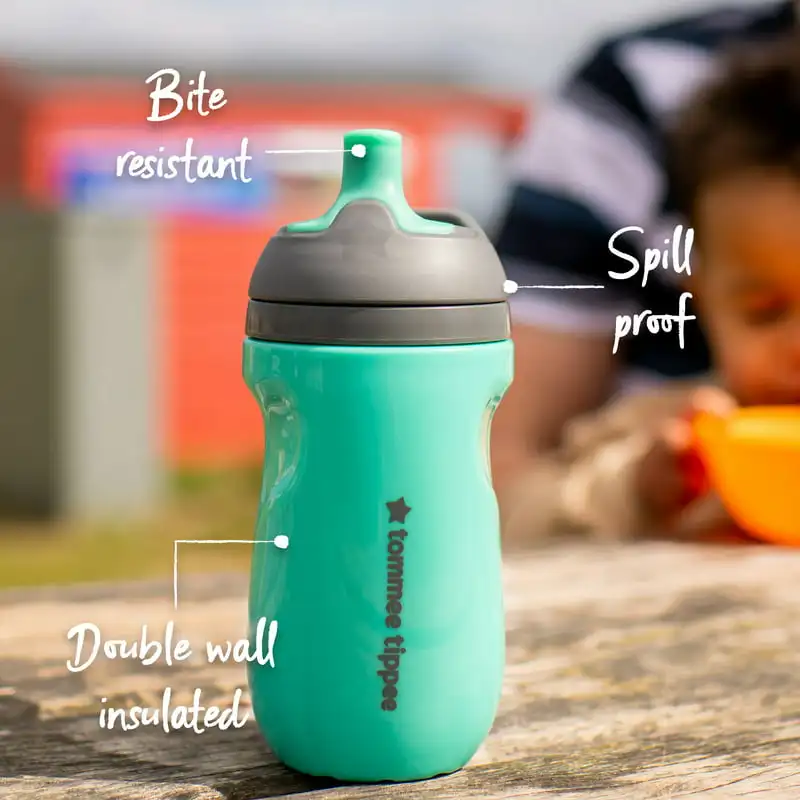 

Sportee Toddler Water Bottle with Handle (9oz, 12m+, 2ct)