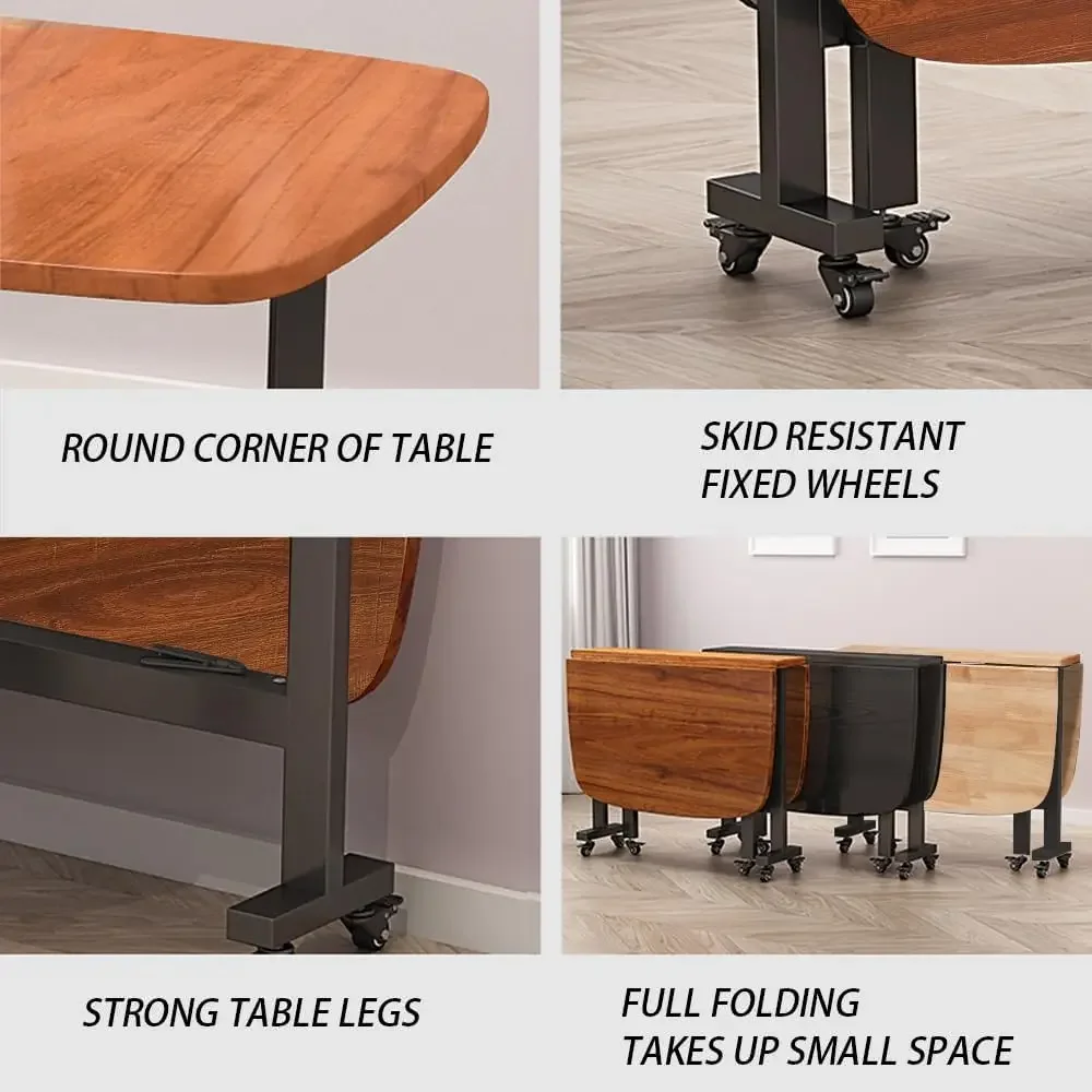 Стол для еды деревянный массив стол кухни гибкий кожаный головый надгробный 6