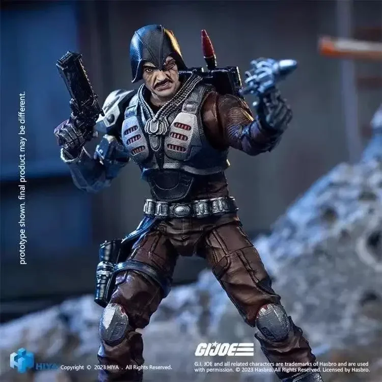Фото Точечные товары HIYA 1/18 Фигурка Acción De 4, изысканная мини-серия G.I.Joe Major Bludd Anime Para Regalo №4