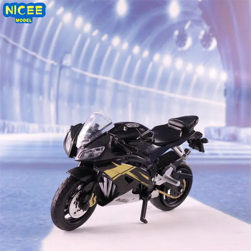 1:18 Yamaha R6 Motorcycle High Simulation Diecast Metal Allo