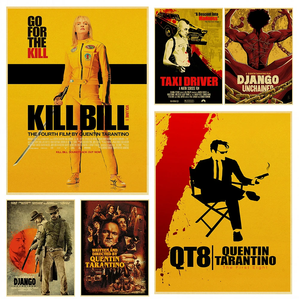 Классические кино телевизионные плакаты Kill Bill/Inglourious Basterds ретро фильм