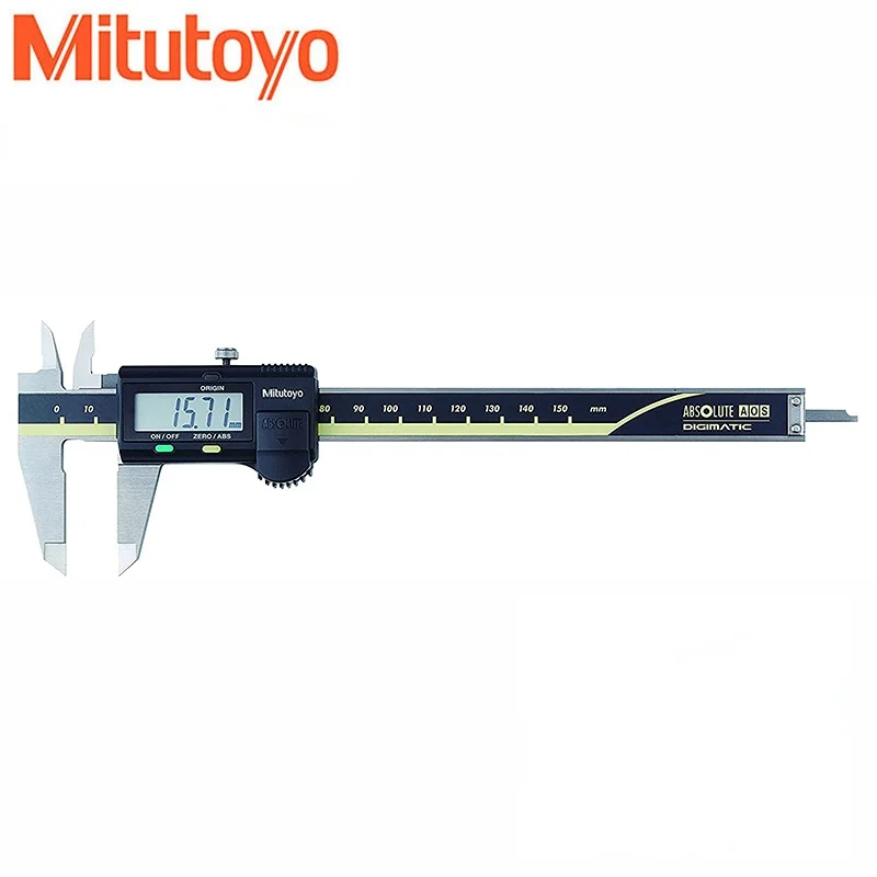 

Mitutoyo 500-181-30 AOS Absolute Scale Digital Caliper,0 -150mm Measuring Range, 0.01mm Resolution, Metric