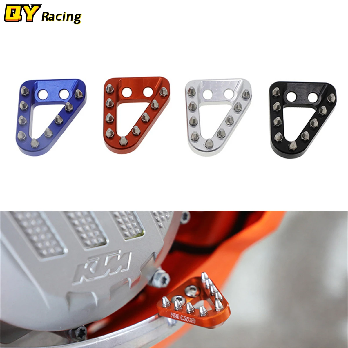 

Rear Brake Pedal Step Tip Plate For KTM SX SXF EXC EXCF XCW XCFW XC XCF For Husqvarna TC TE TX FE 125 150 250 350 450 2017-2022