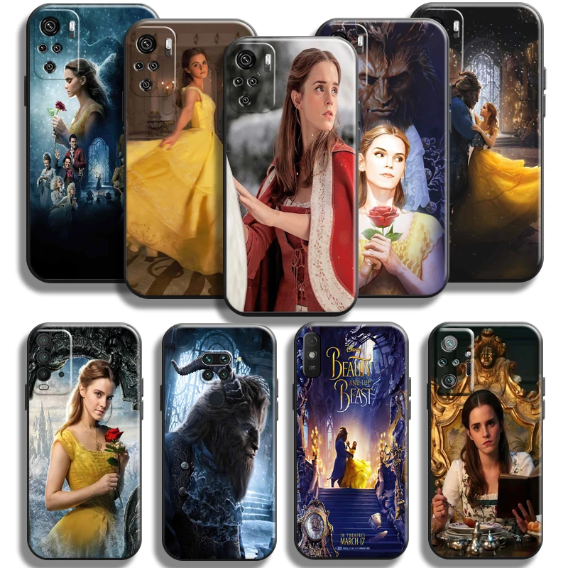 

Beauty And The Beast Emma Watson Phone Case For Xiaomi Redmi Note 10 10S 10T 10 9T 9S 9 Pro Max 5G Redmi 10 9 9T 9A 9C Black