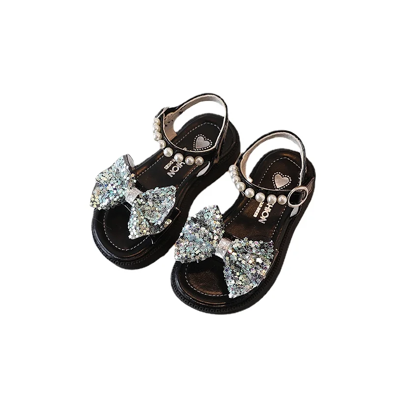 

Сандалии для девочек, летняя новая милая детская пляжная обувь принцессы с кристаллами для маленьких девочек, летняя детская обувь, сандали...