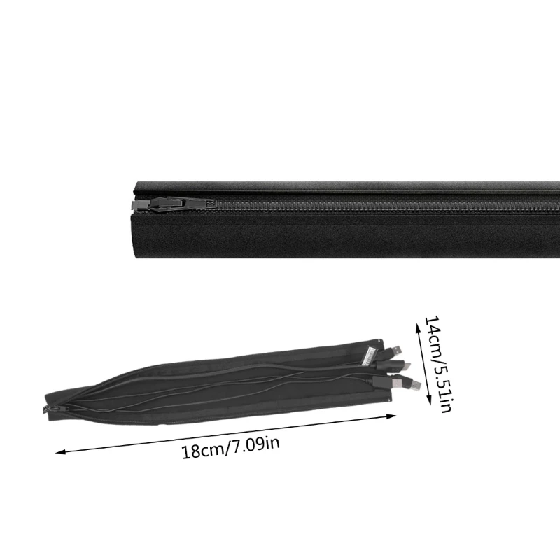 Удобная кабельная муфта на молнии. Решение для прокладки кабелей легкой