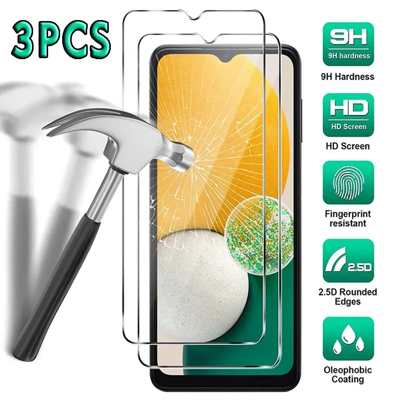 

Закаленное стекло с полным покрытием для Samsung Galaxy S23 22 A03 A13 A23 A33 A53 A22 A32 A50 A52 A70 A72 A73 A21S, Защитное стекло для экрана