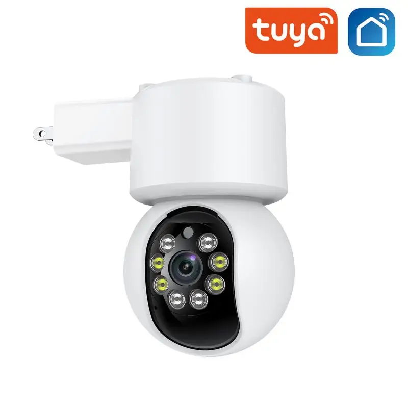

IP-камера видеонаблюдения с функцией ночного видения, 360 °, Wi-Fi