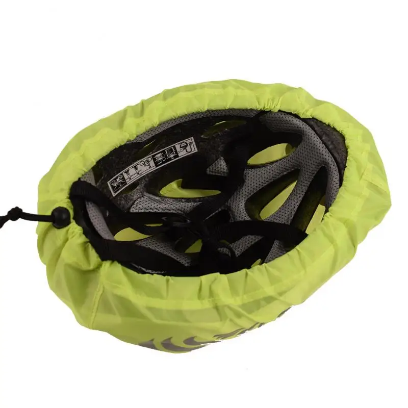 

Neutral Rain Cover Oxford Cloth Safety Helmet Cover Foldable Lightweight Cycling Helmet Cover Bike Accessories Reflective
