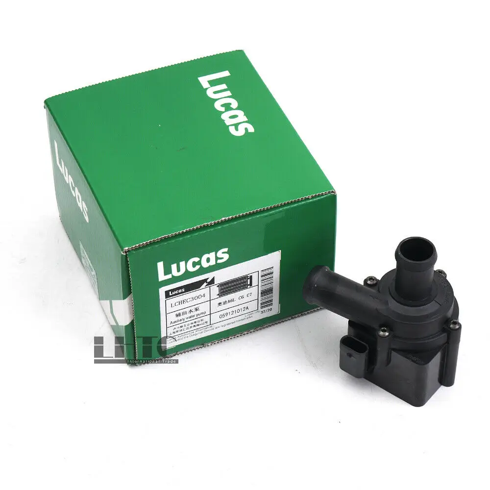 

Auxiliary Coolant Water Pump for Lucas For VW Audi A4 A6 A8 Q5 Q7 3.0 4.2 TDI Diesel 059121012A / 4G0121601