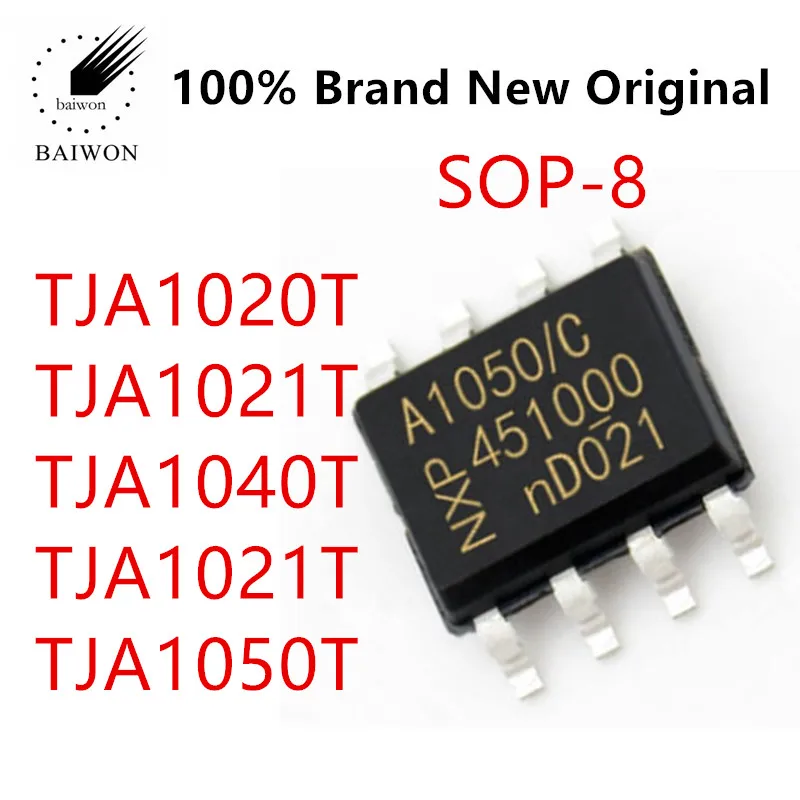 100% Оригинальные интегральные микросхемы TJA1050T/N1 A1050T/C/3 1021T2C 1020T 1021T 1040T 1042T интерфейс Aotal трансивер