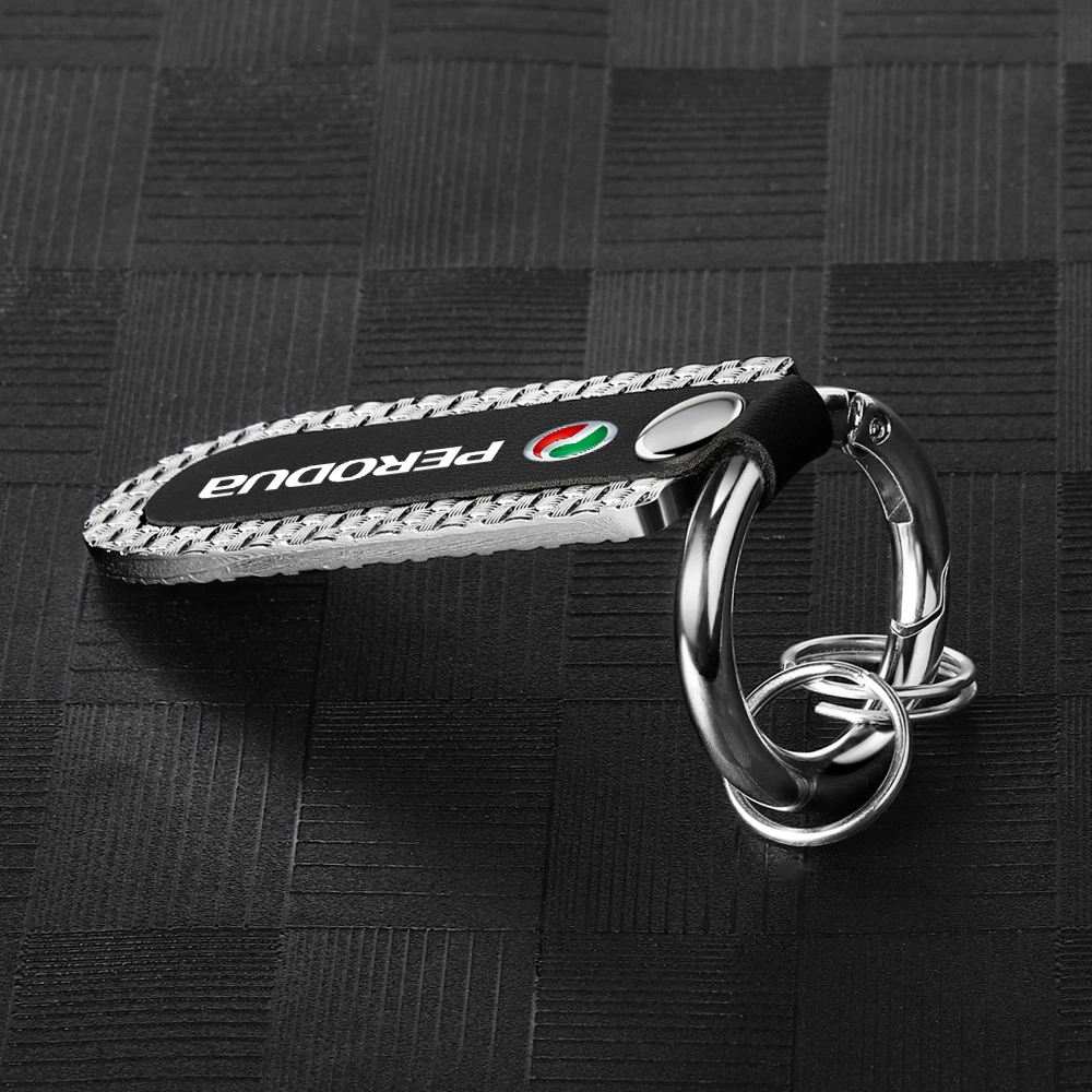 Металлическое кожаное кольцо-брелок для автомобиля аксессуары Hyundai Tucson 2021 Accent i10