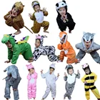 Детский костюм с животными, тигр, слон, молоко, животные, комбинезон для мальчиков и девочек, косплей, Хэллоуин