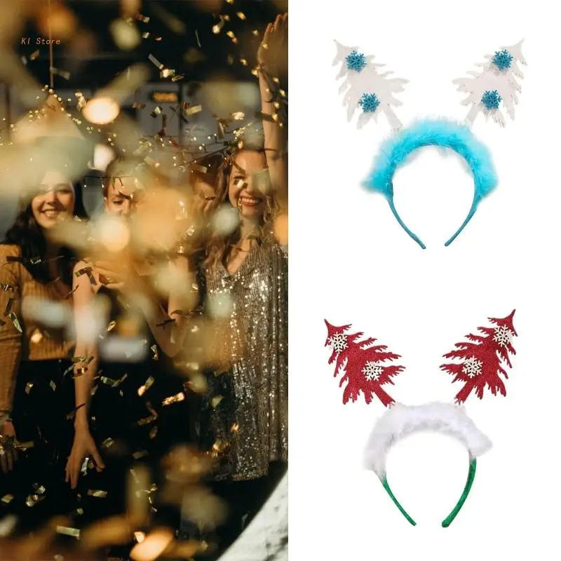 

Ободок для волос в виде рождественской елки, ободок для волос в новом году