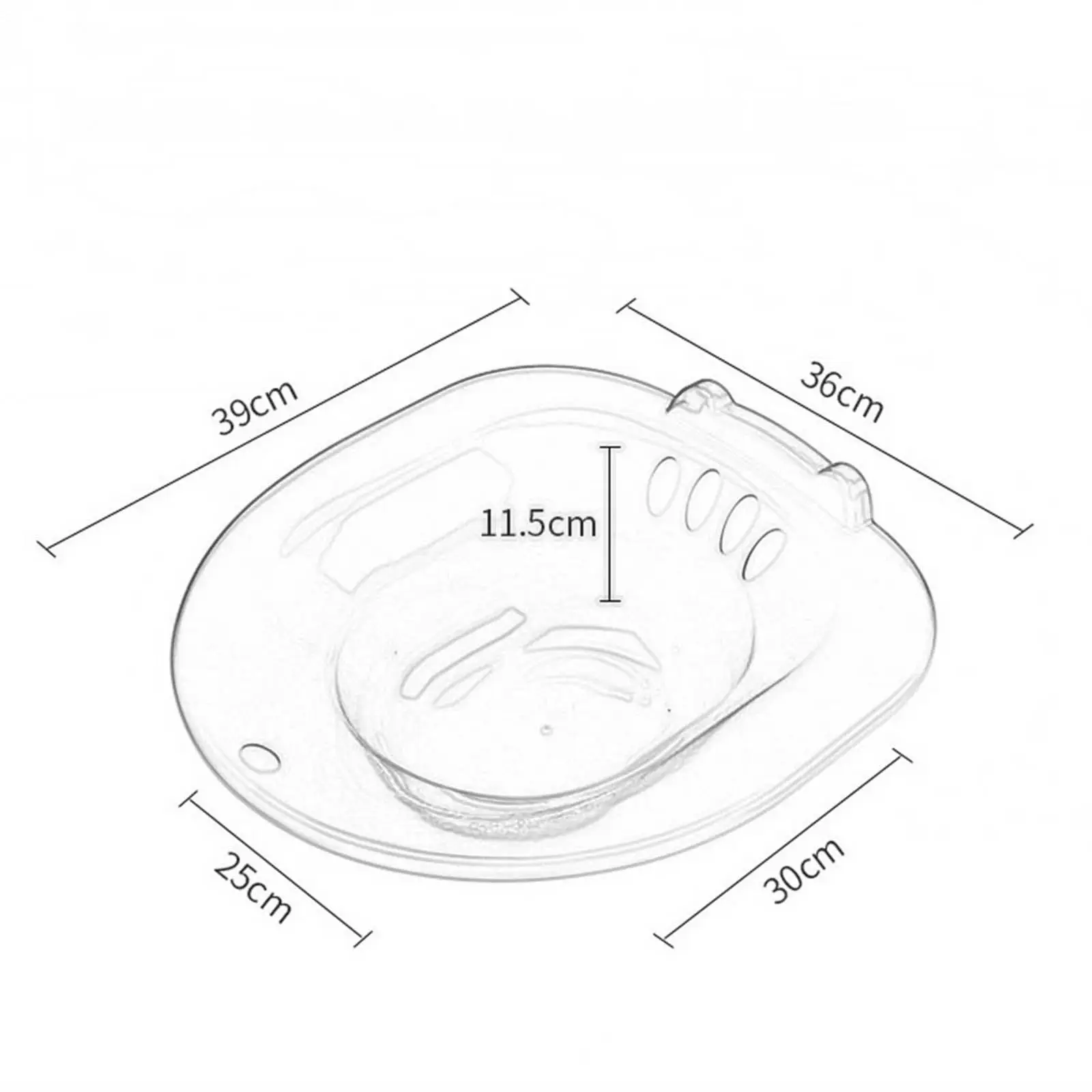 Чаша для мытья бедер-биде очищающая раковина туалета душевой комнаты