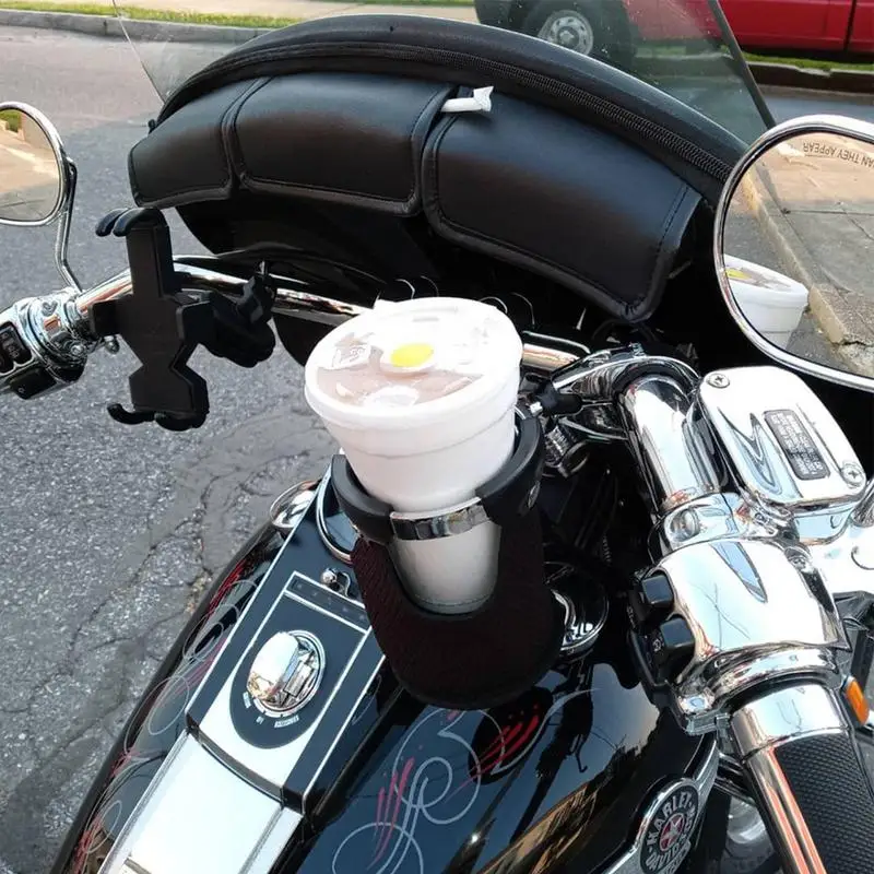 

Motorcycle Handlebar Cup Holder For Harley-Davidson EV Bicycle Water Bottle Cage Cup Holder Motorcycle Modification Accessories