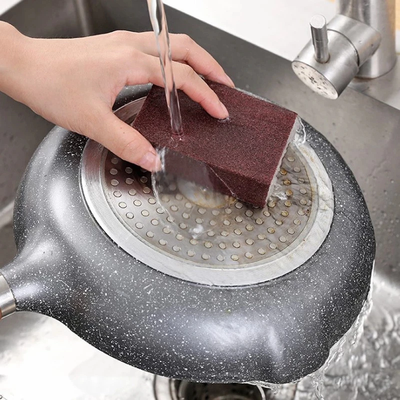 

Sponge Nano Eraser Rust Remover Brush Dish Pot Cleaning Emery Descaling Clean Rub Stove Pot Kitchen Tools Gadgets Accessories
