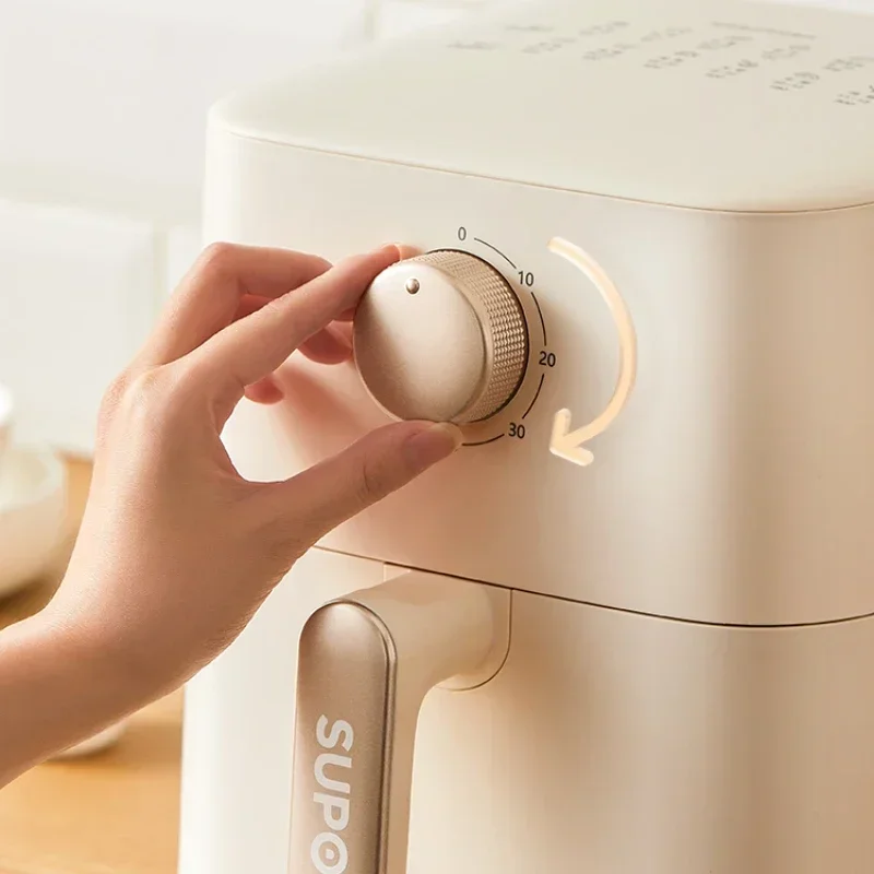 Бытовая фритюрница 3 5 л большая емкость безмасляная паровая автоматическая