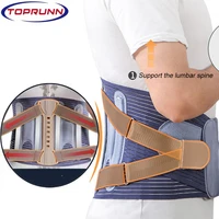 back brace lumbar support for herniated disc relief back pain breathable mesh design adjustable lower back brace support strap