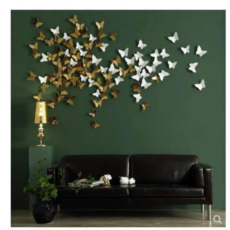 

Wall stickers, home decoration crafts, creative ceramic butterflies