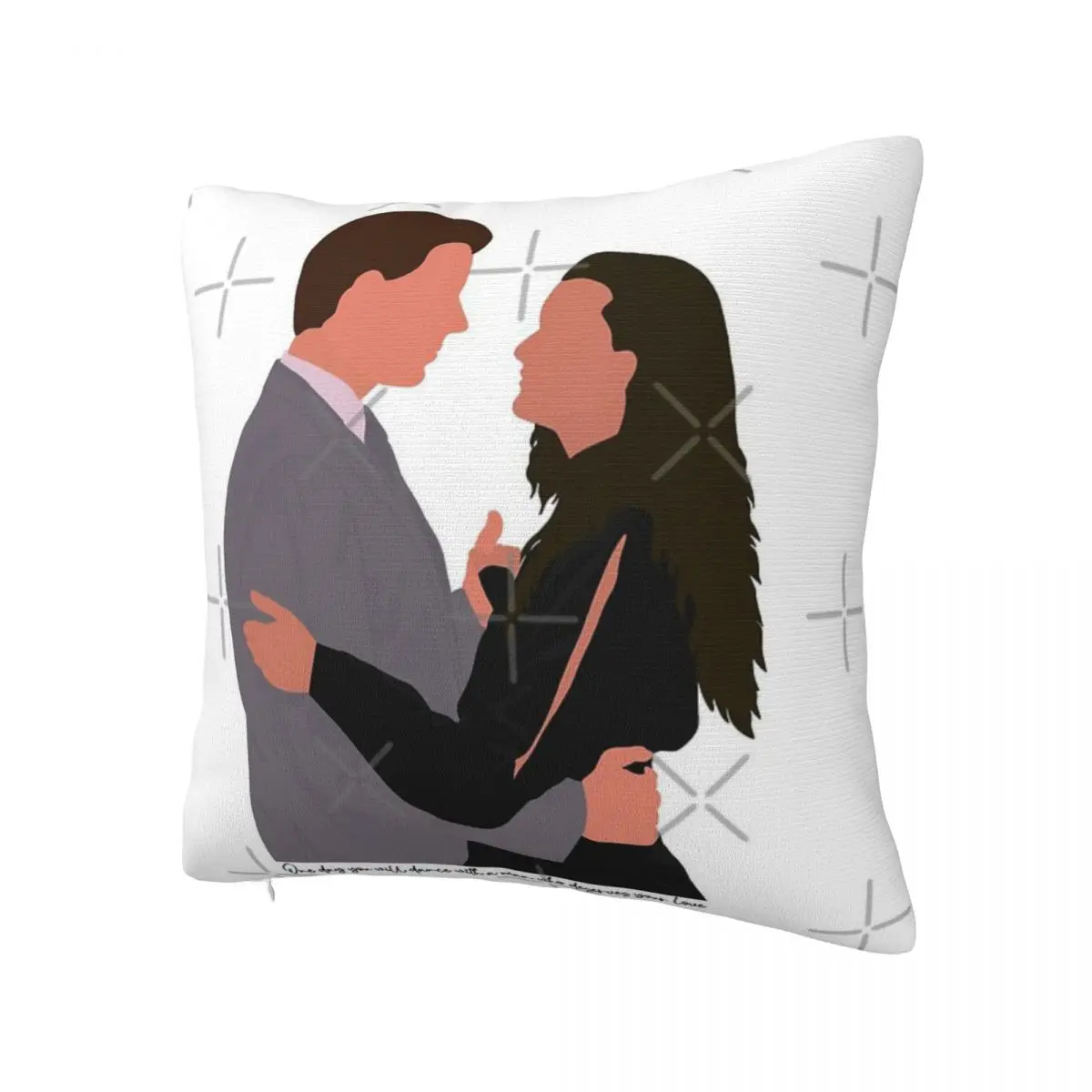 Чехол для подушки Tony And Ziva в Берлине большой размер
