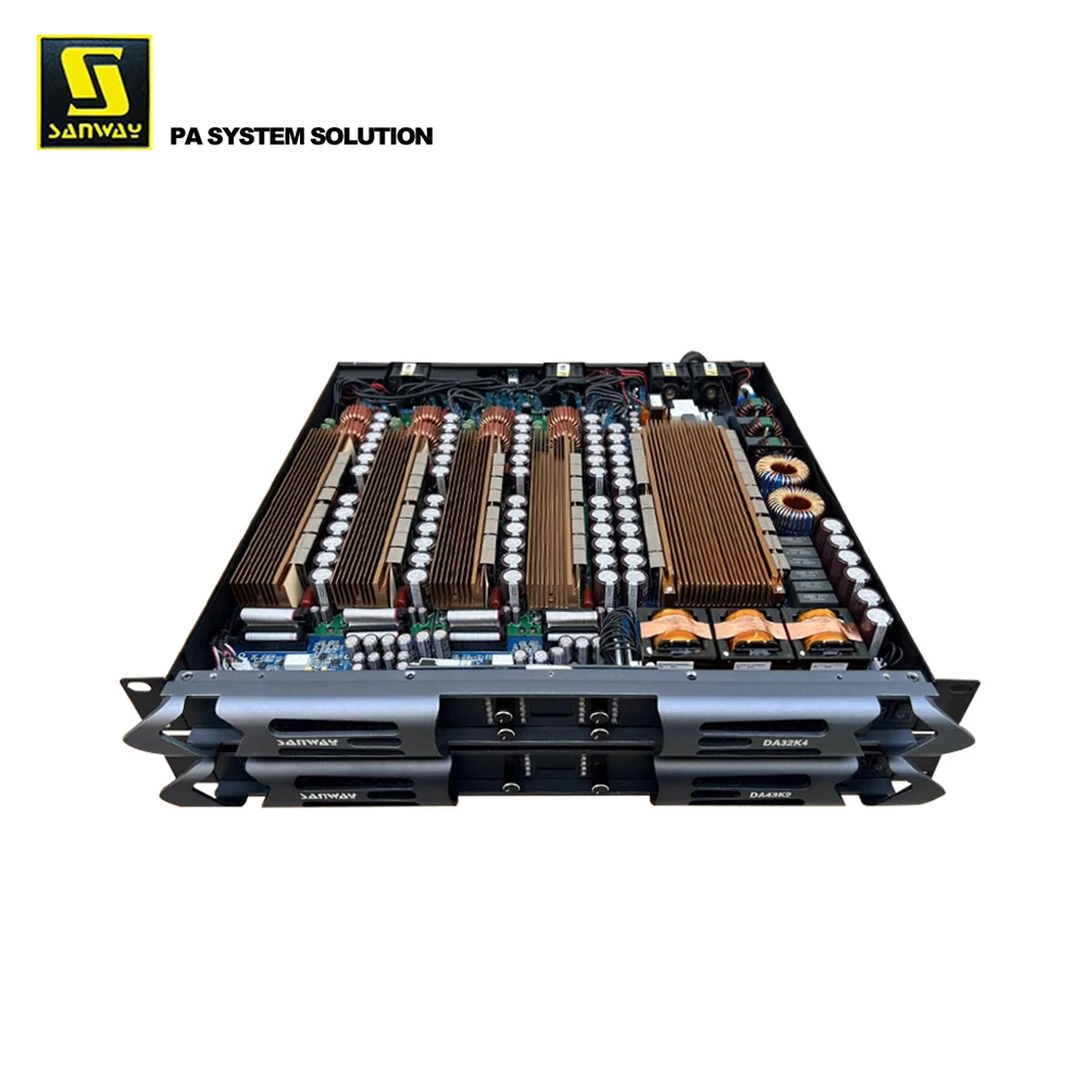 DA43K2 17200 Вт 2-канальный усилитель мощности сабвуфера класса D