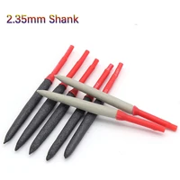 1pcs sand rubber grinding head 2 35mm shank polishing stick for mold polishing rotary power tools accessories 180 2000 grit
