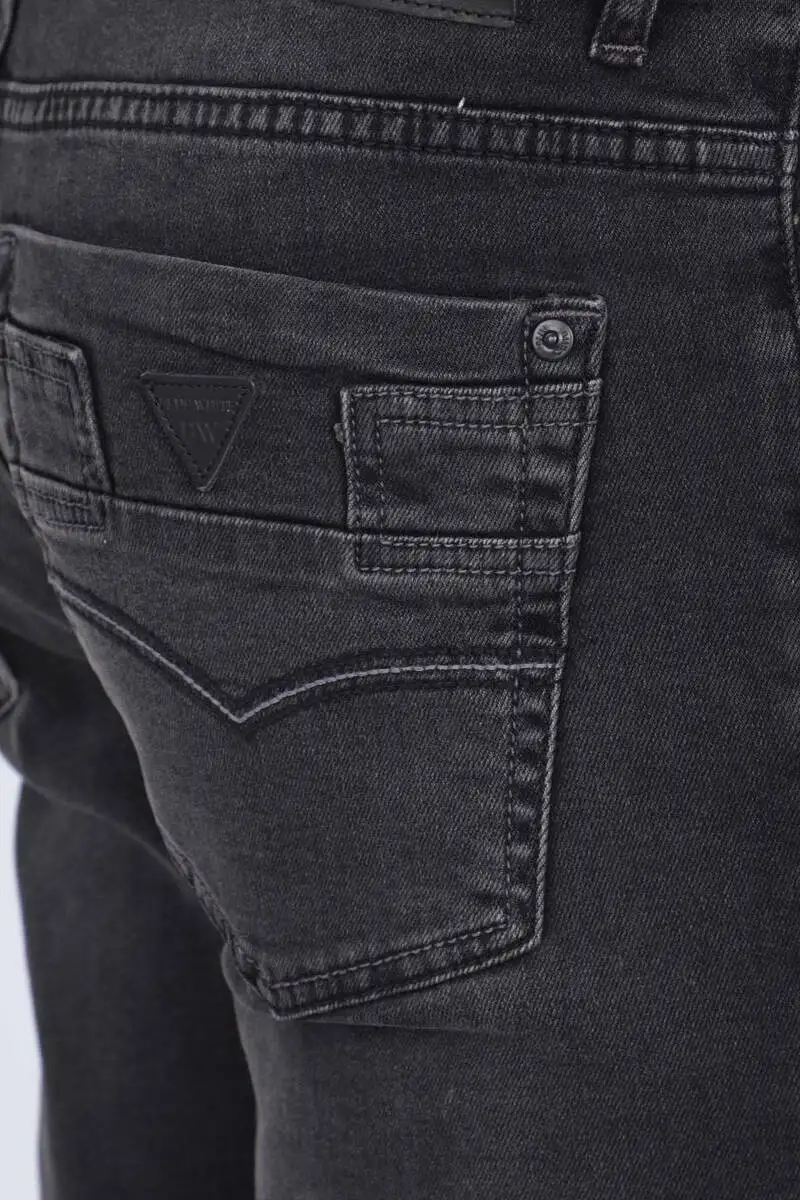 

Mens Black Straight Cut Jeans