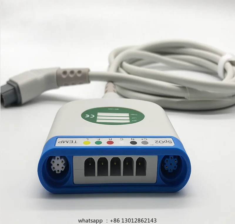 Фото NewCâble De Température Многофункциональный ЭКГ, совместимый с Avec Siemens, модель2 №1