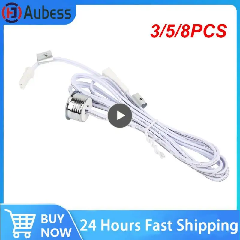 

3/5/8PCS 5a 12v-24v Hand Wave Scan Wardrobe Lamp High Quality Closet Cabinet Light Led Ir Motion Sensor Closet Smart Home