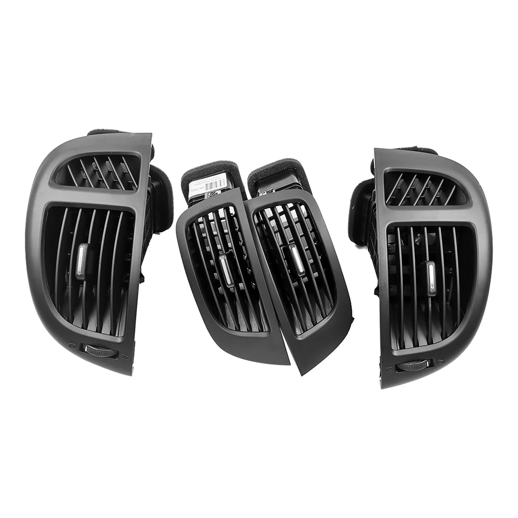 

4Pcs Car Air Conditioner Outlet Dashboard Air Conditioning Vents Grill for Kia Forte