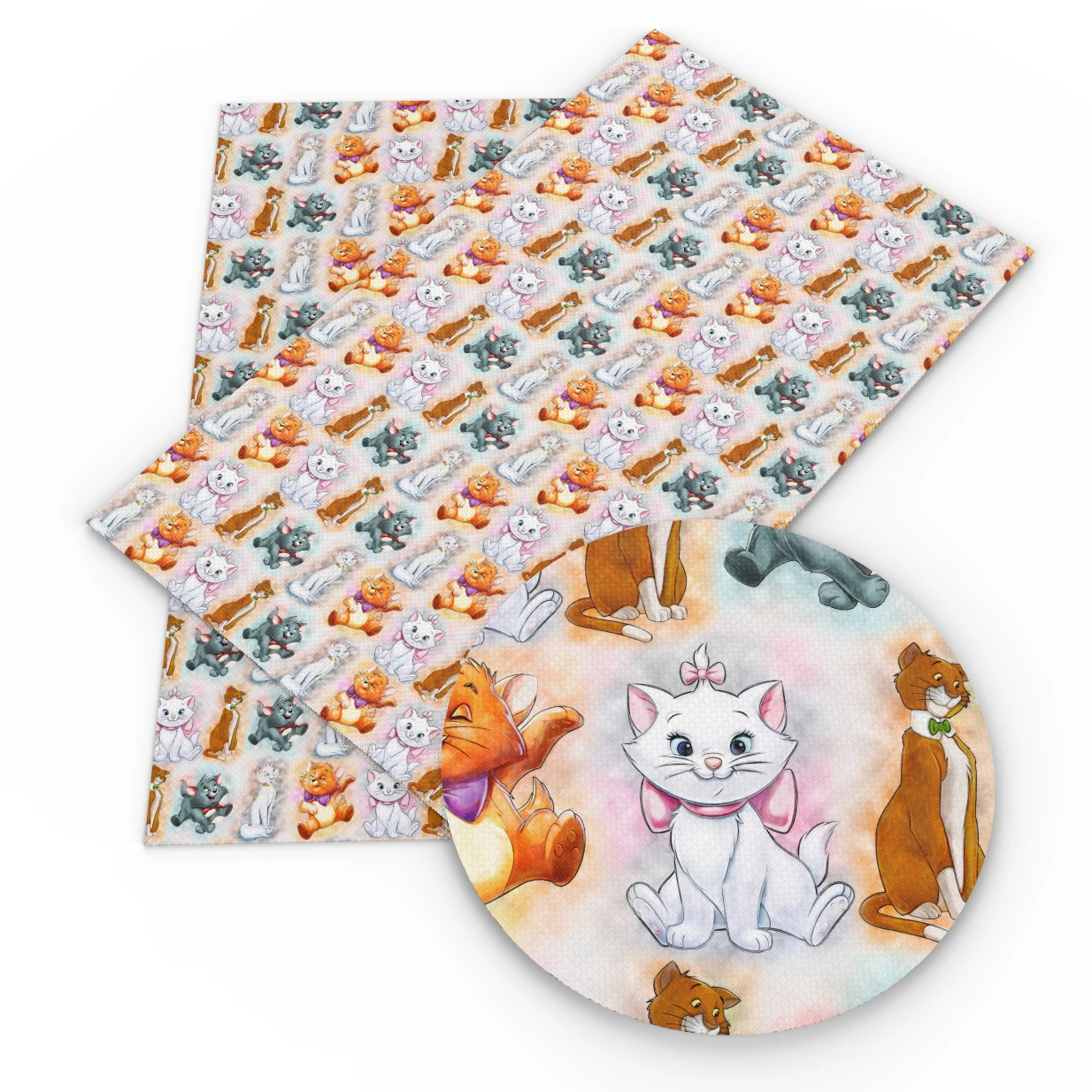 Чеширский чехол из искусственной кожи с рисунком Алиса в стране чудес 20 х33 см