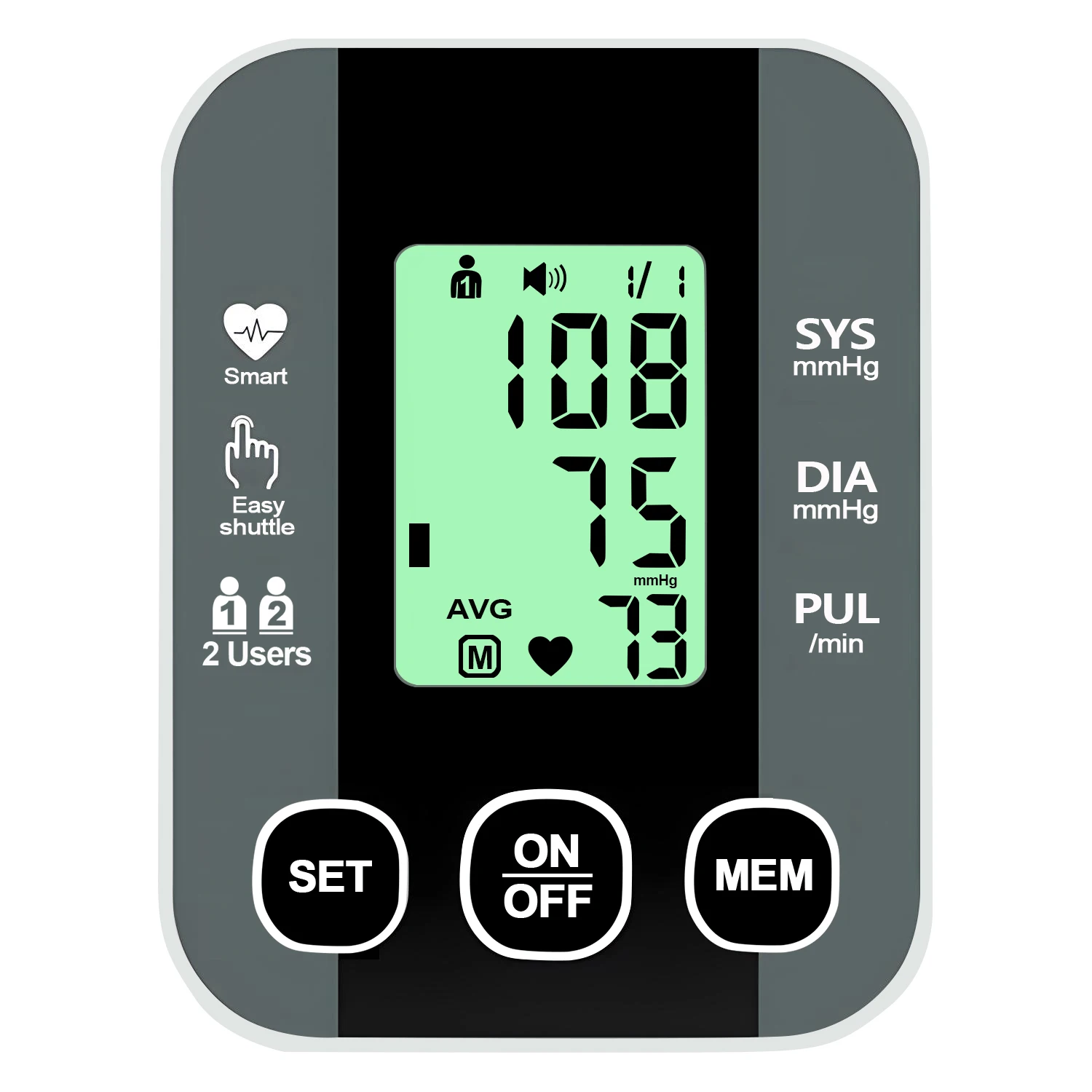 Цифровой монитор артериального давления Alextrasza автоматический тензиометр