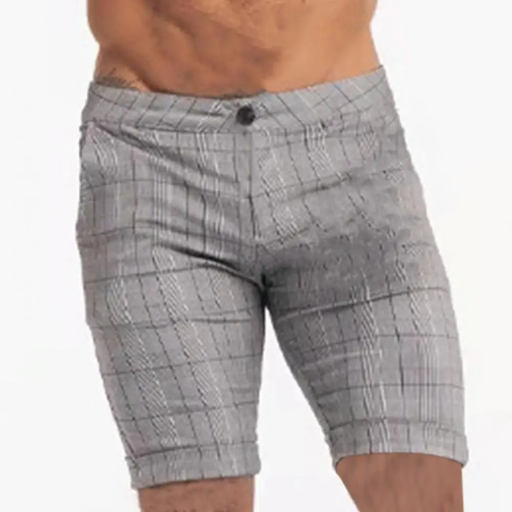 

Slim Fit Terrific Breathable Men Trousers Close-fitting Trousers Quick Dry for Home