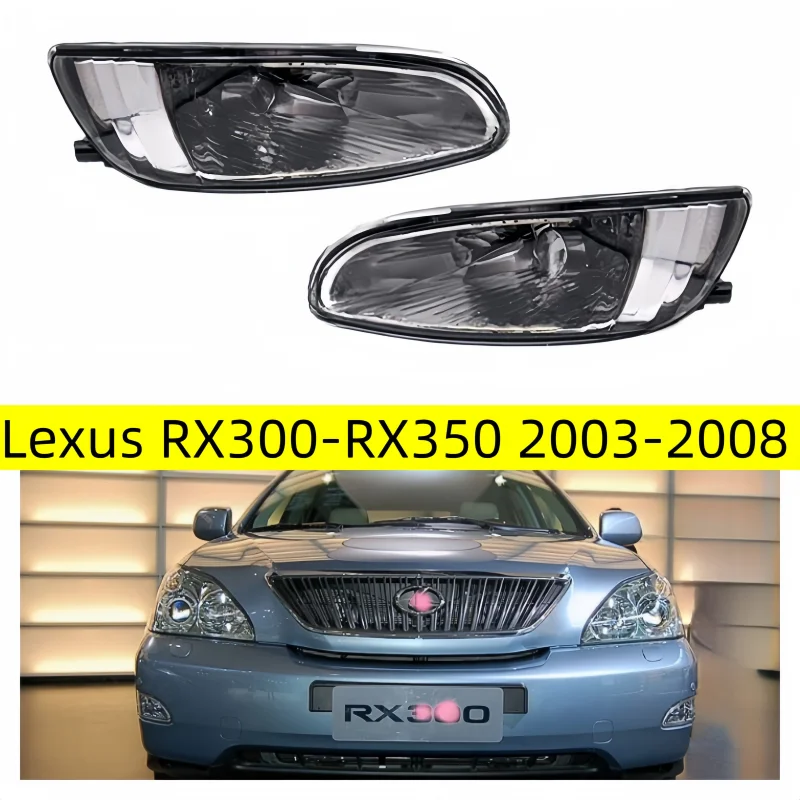 Для Lexus RX300 RX330 RX350 2003 2004 2005 2006 2007 2008 Передний бампер Противотуманные фары в сборе 1