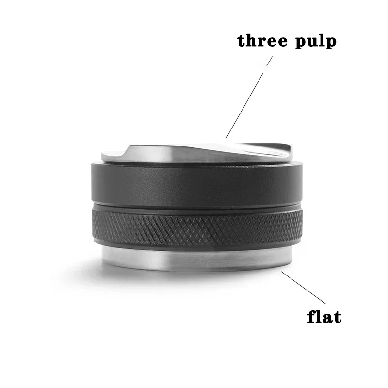 

Кофейный тампер Tontik 2-в-1 нержавеющая сталь 51/53/58 мм