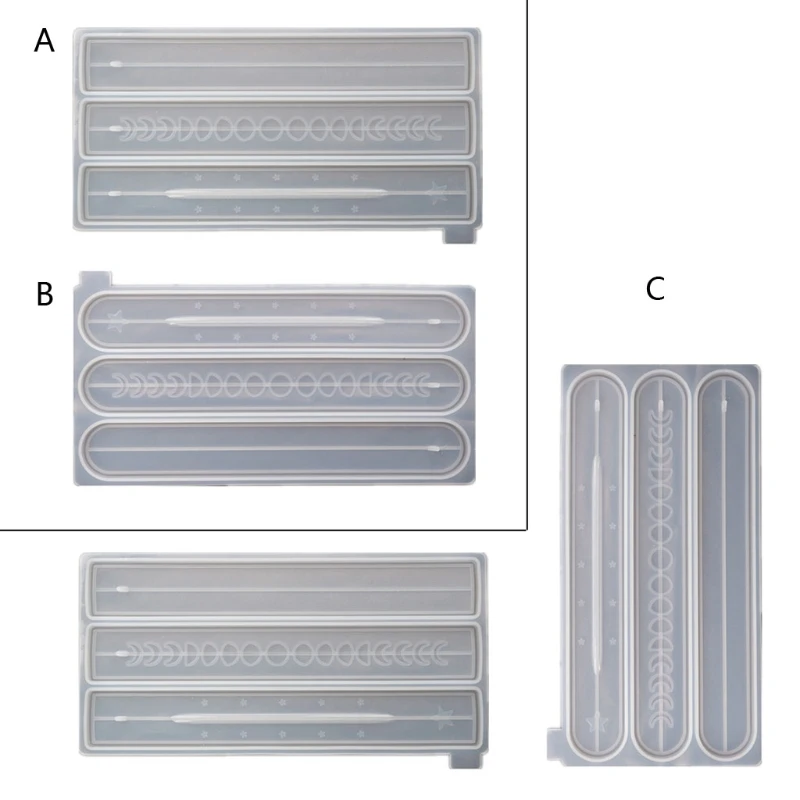 

Silicone Incense Sticks Holder for BURNER Catcher Resin Casting Mold Epoxy
