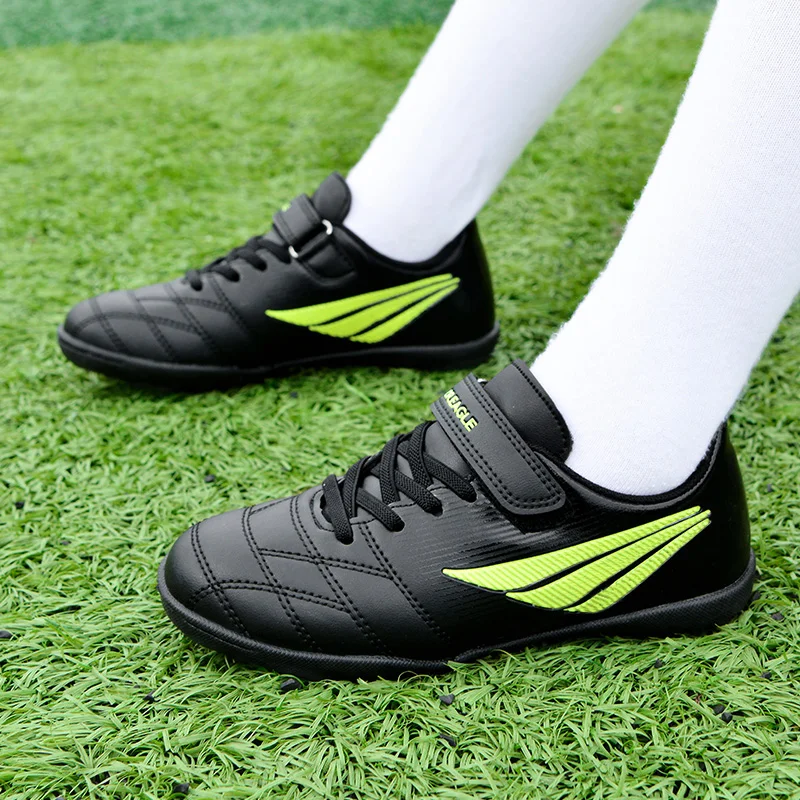 Children Soccer Shoes Boys Girls Non-slip Students Splint Training Football Shoe kids Artificial Turf TF/Ag Trainers Sneakers