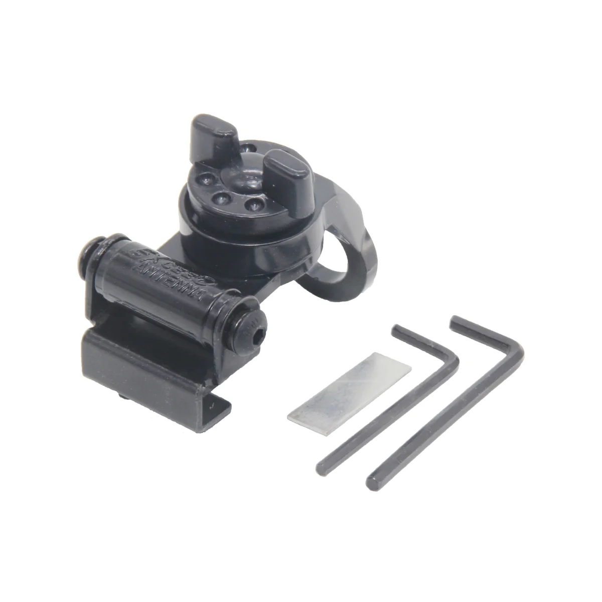 

Black EM-70 Mobile Car CB Radio Antenna Mount Bracket Base Clip