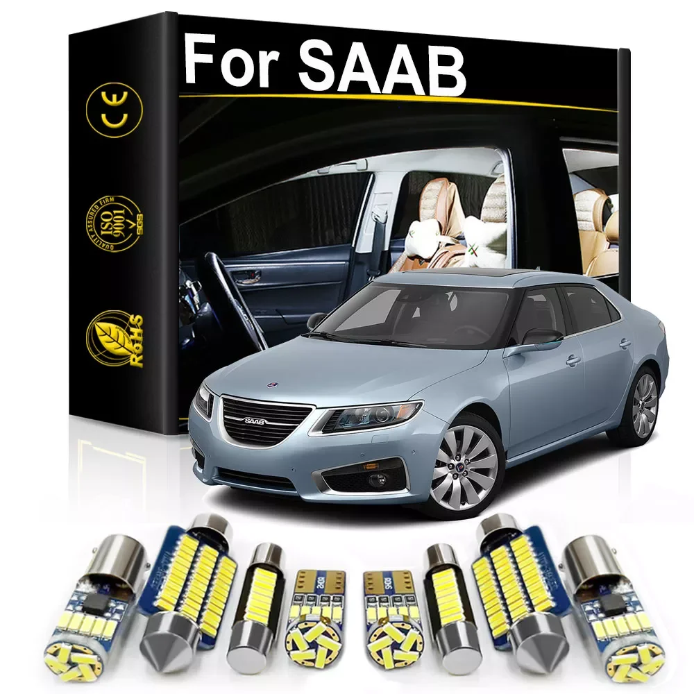 

NEW2023 For Saab 93 95 9 3 5 9-3 9-5 1998 2000 2005 2008 2010 2011 Cabriolet Parts Accessories Canbus Car Interior LED Light Ind