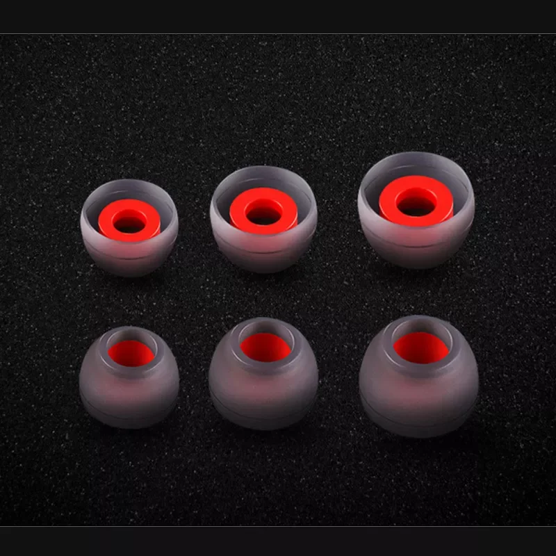 

4.0 mm (L m s) silicone Ear Pads for in-Ear Headphones Silicone eartips/Ear sleeve Headset Accessories