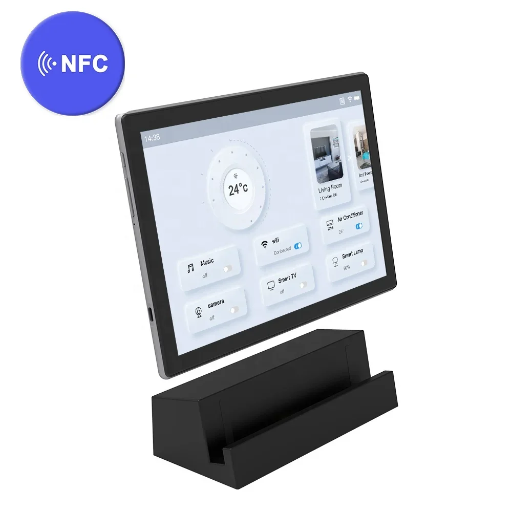 Сенсорный экран планшета с передним NFC
