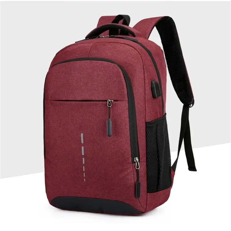 

Рюкзак из ткани Оксфорд для студентов и мужчин, Большой Вместительный ранец для ноутбука на молнии для подростков и школ, колледжа