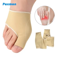pexmen 2pcs gel bunion corrector big toe protector pain relief hallux valgus bunions splint pads foot cushion brace sleeve