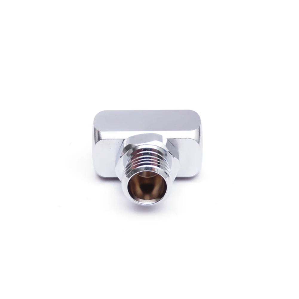 

Hose Adapter Thread Adapter Low Pressure Plitter Regulator Scuba Diving Silver LP Hose Splitte 9/16\" To 3/8\"